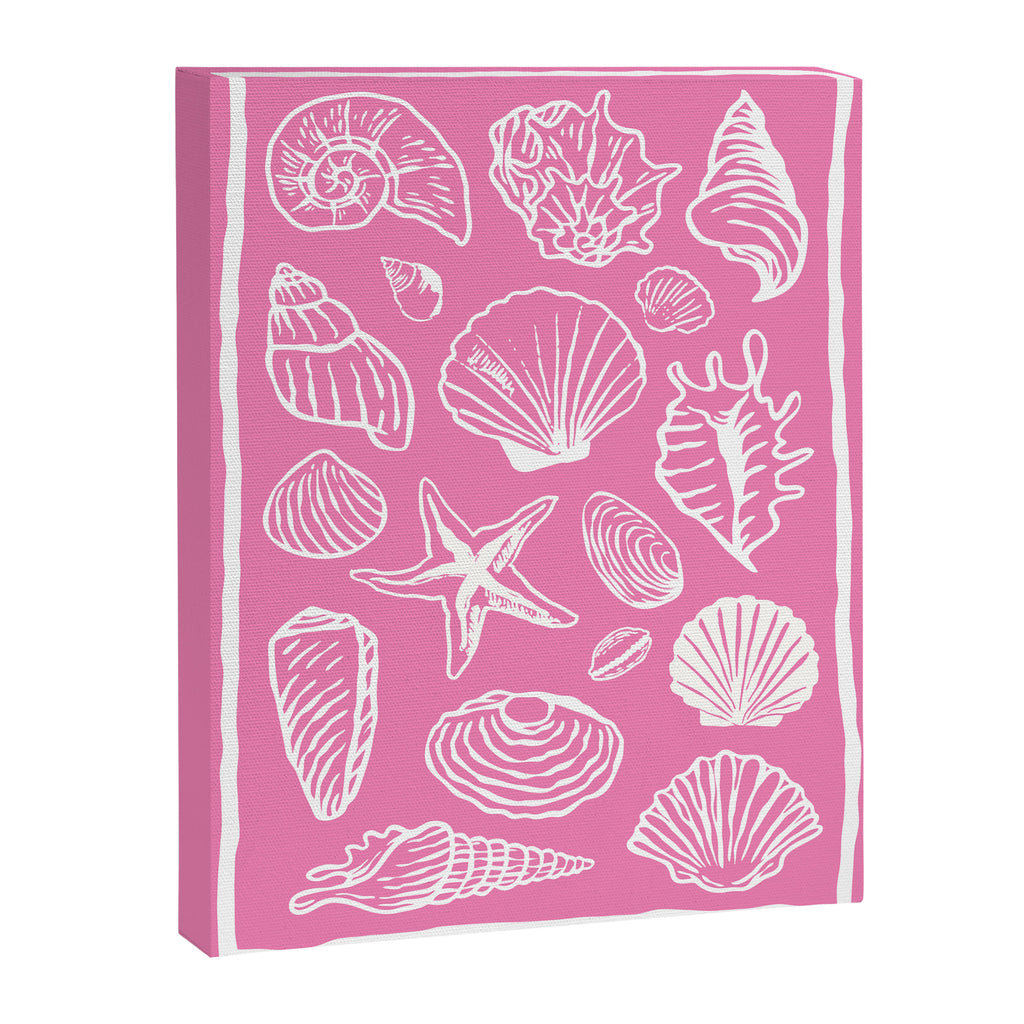 Pink Seashells Canvas Print Gallery Image 6