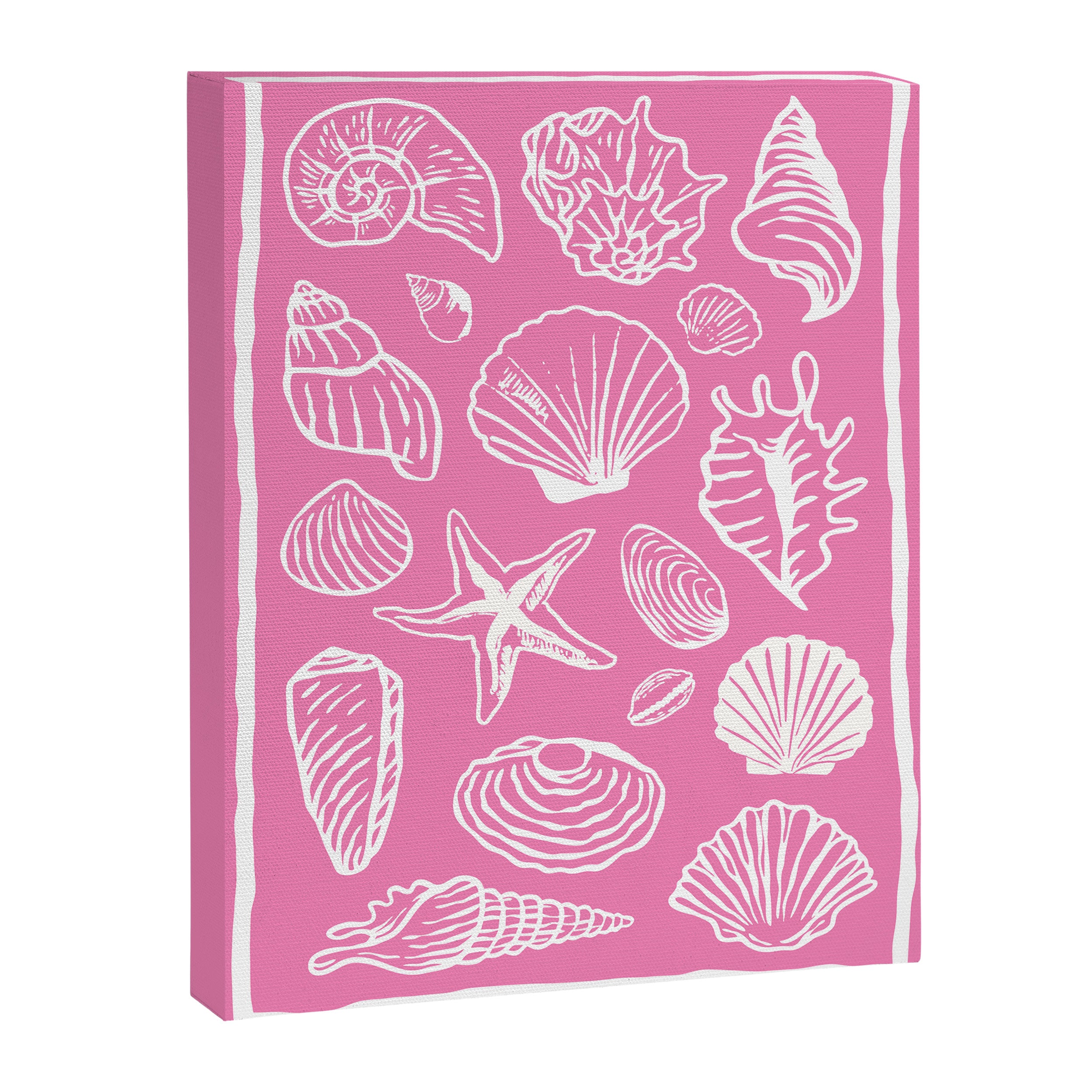Pink Seashells Canvas Print Gallery Image 6