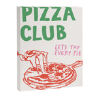 Pizza Club Canvas Print Gallery Image 6