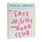 Public Library Late Night Book Club Canvas Print Gallery Image 6
