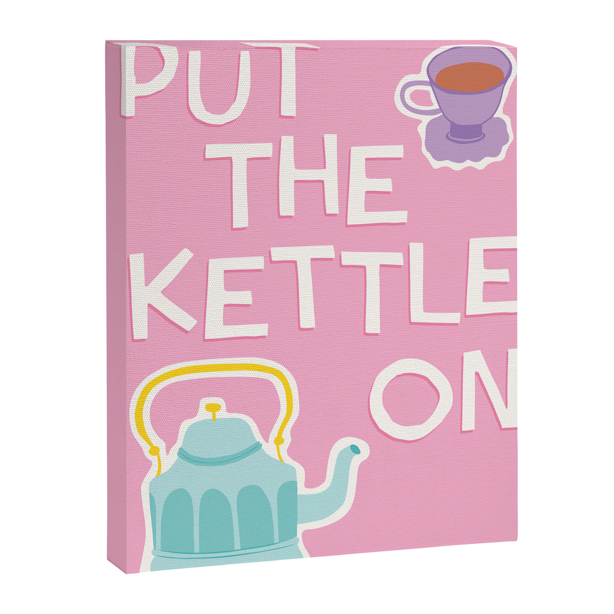 Put The Kettle On Canvas Print Gallery Image 6