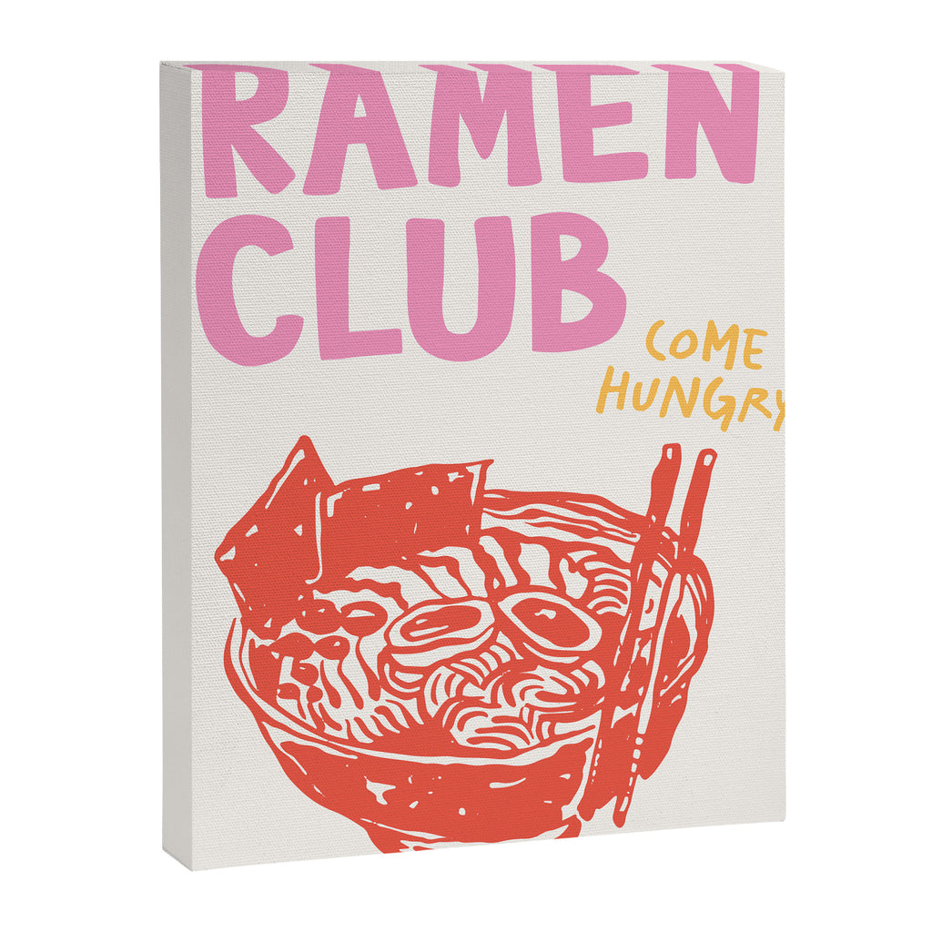 Ramen Club Canvas Print Gallery Image 3
