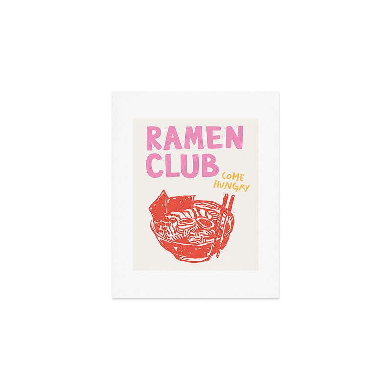 Ramen Club Art Print Gallery Image 1