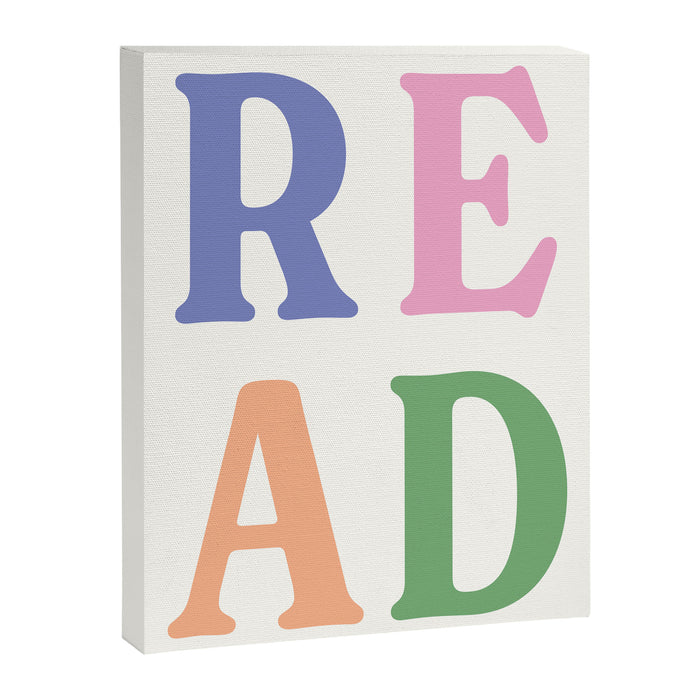 Read Books Canvas Print Gallery Image 1