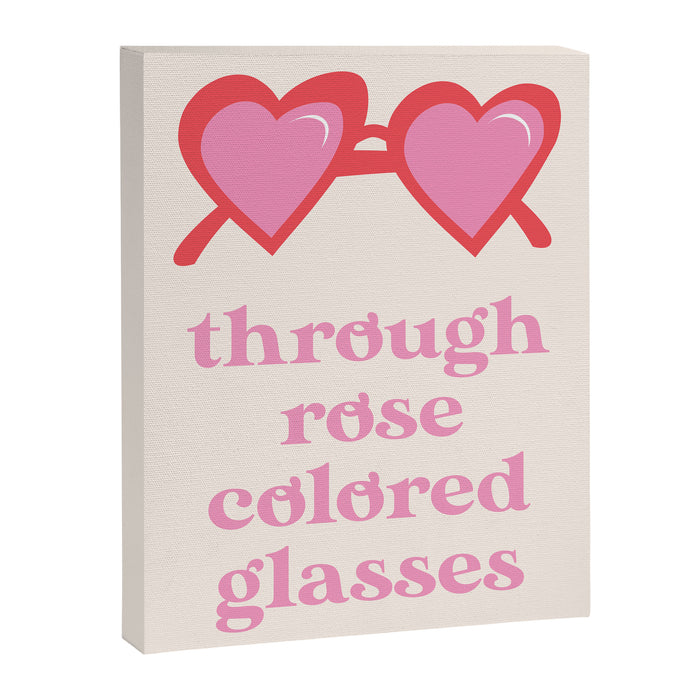 Rose Glasses Canvas Print Gallery Image 1