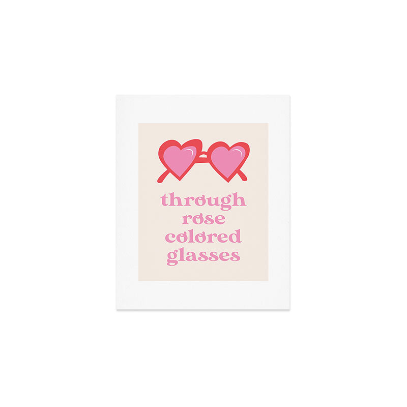 Rose Glasses Art Print Gallery Image 1