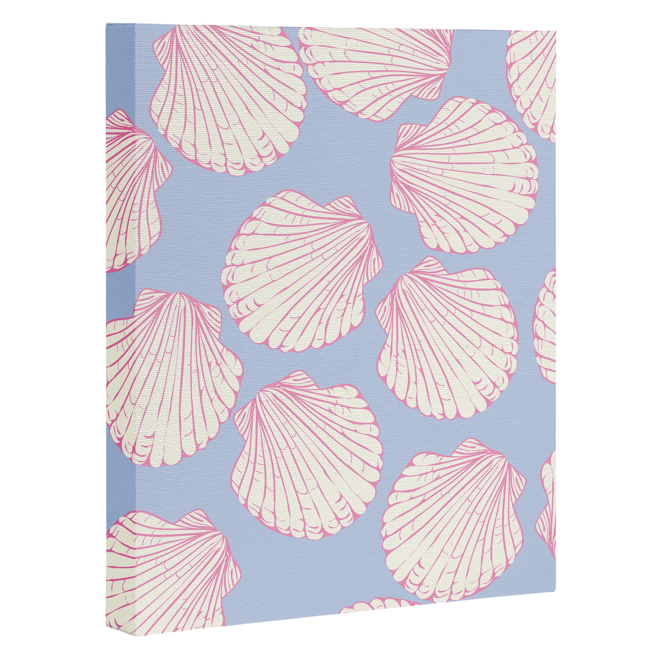 Seashell Pattern Canvas Print Gallery Image 3