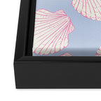 Seashell Pattern Framed Canvas Print Gallery Image 3