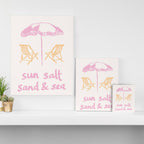 Sun Salt Sand Sea Canvas Print Gallery Image 3