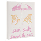 Sun Salt Sand Sea Canvas Print Gallery Image 3
