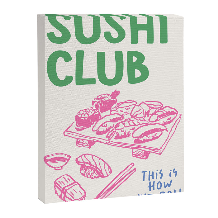 Sushi Club Canvas Print Gallery Image 1