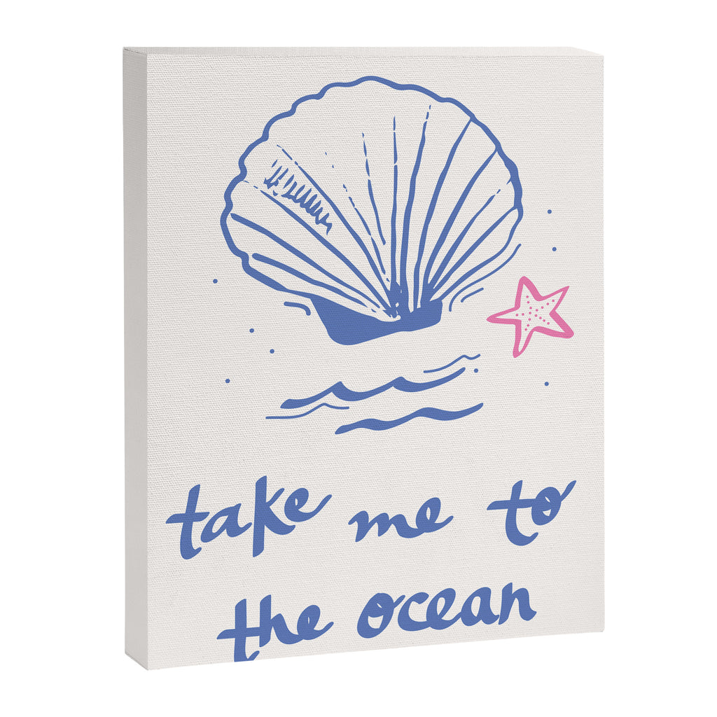 Take Me to the Ocean Canvas Print Gallery Image 6