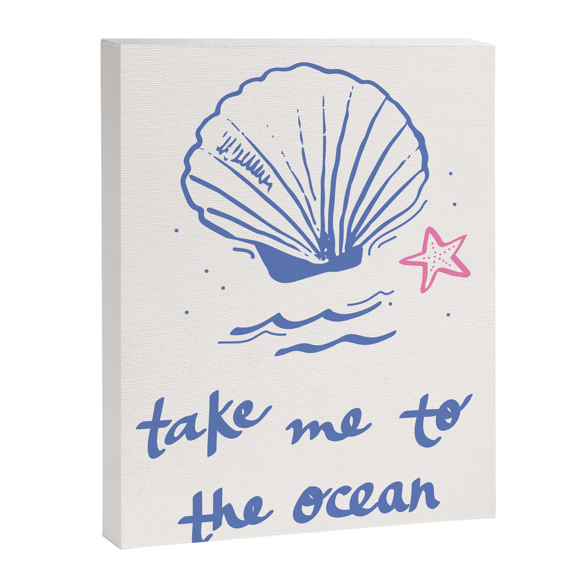 Take Me to the Ocean Canvas Print Gallery Image 6