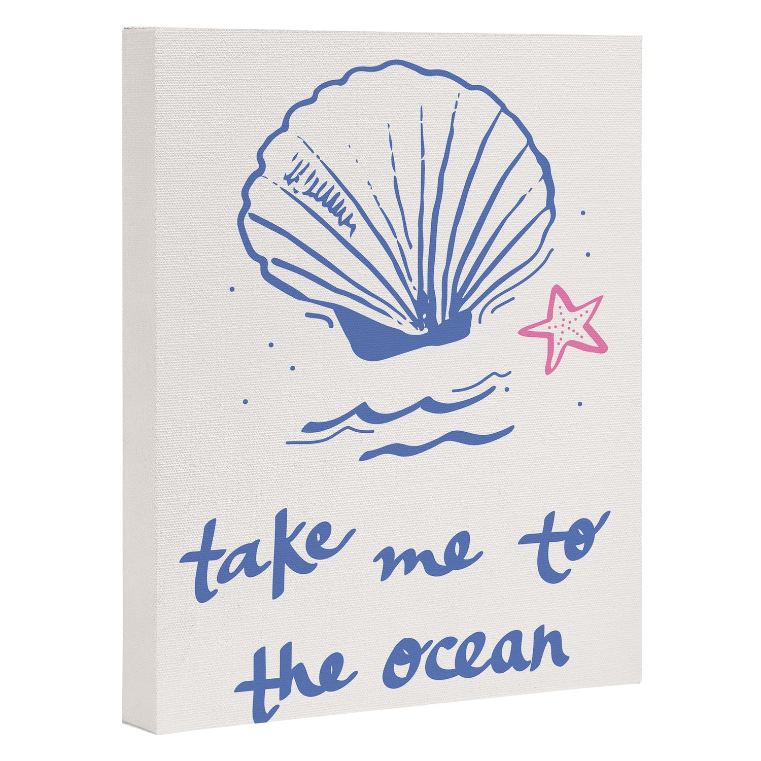 Take Me to the Ocean Canvas Print Gallery Image 3
