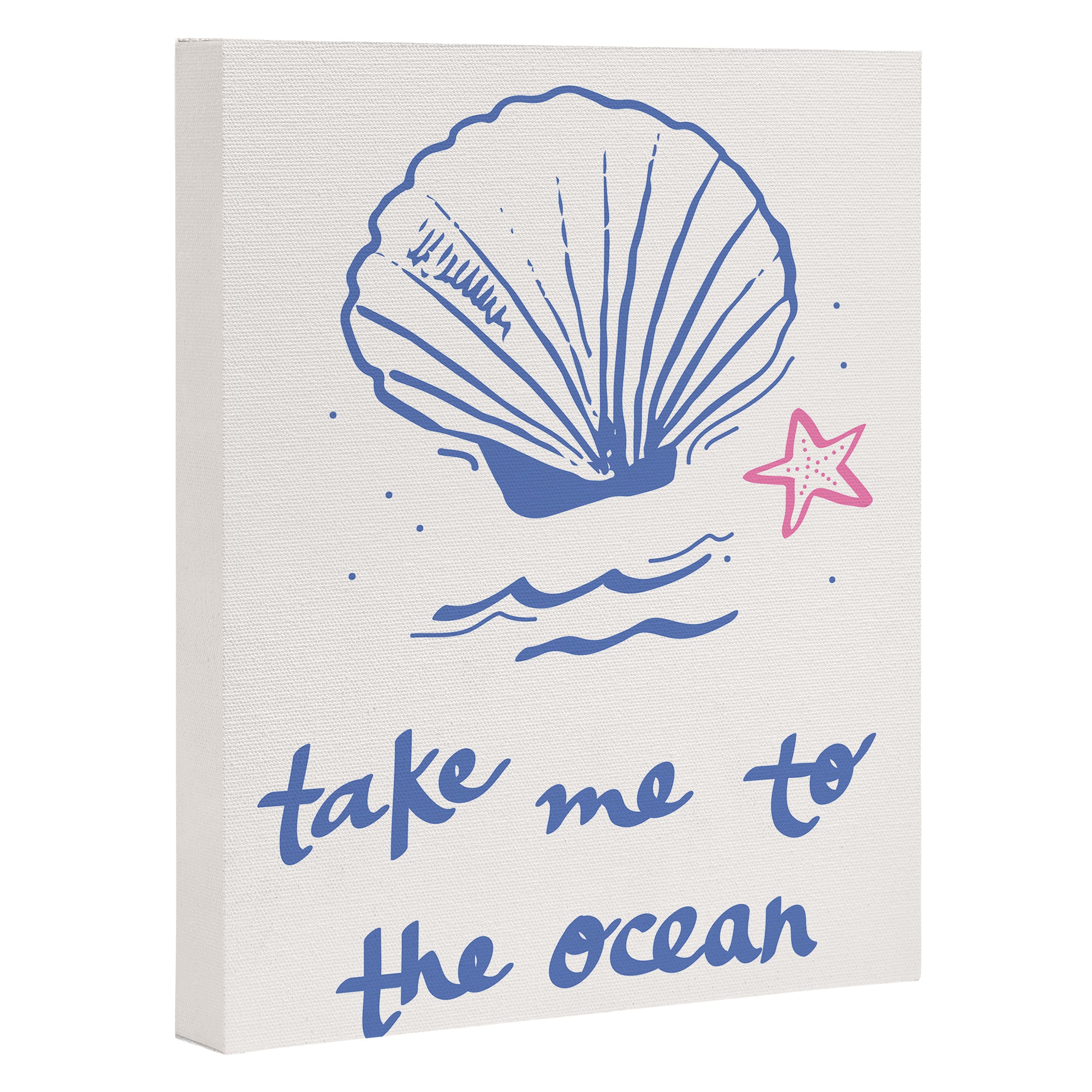 Take Me to the Ocean Canvas Print Gallery Image 3