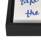 Take Me to the Ocean Framed Canvas Print Gallery Image 3