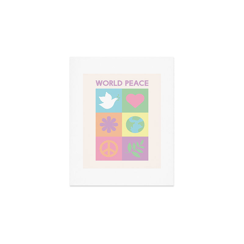 World Peace Art Print Gallery Image 1