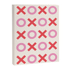 XOXO Pink Red Canvas Print Gallery Image 6