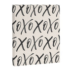 XOXO Script Black Canvas Print Gallery Image 6