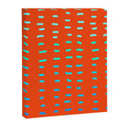 Fiesta at Festival - Orange Canvas Print Gallery Image 6
