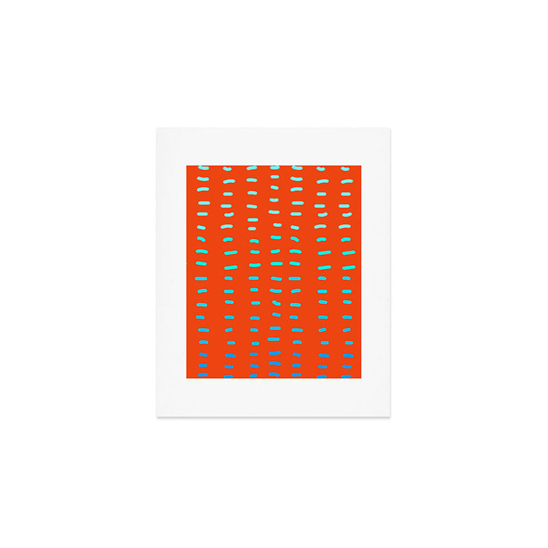 Fiesta at Festival - Orange Art Print Gallery Image 1