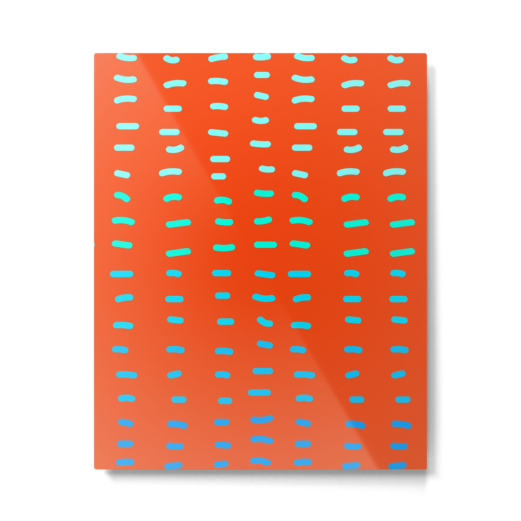 Fiesta at Festival - Orange Metal Print Gallery Image 4