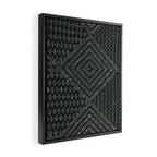 Black Assuit Framed Canvas Print Gallery Image 2