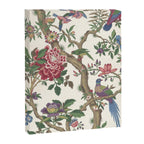 18th Century Chinoiserie Magpie Ivory Peony Garden Canvas Print Gallery Image 6