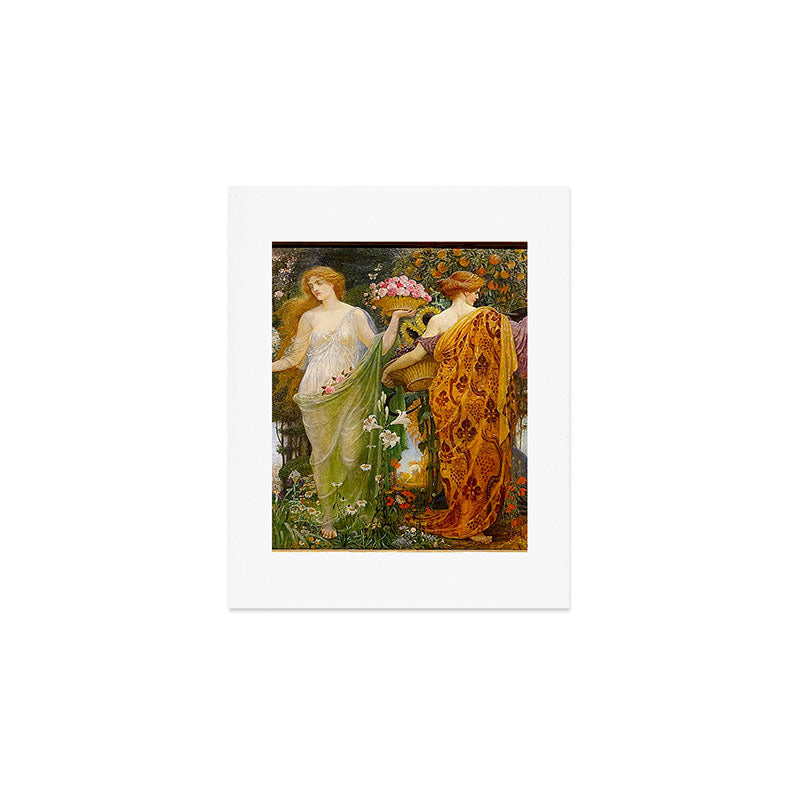 A Masque of Four Seasons by Walter Crane Art Print Gallery Image 1