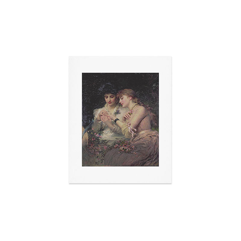 A Thorn Amidst Roses by James Sant 1887 Art Print Gallery Image 1