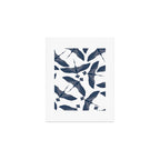 Abstract Japanese Herons Art Print Gallery Image 1