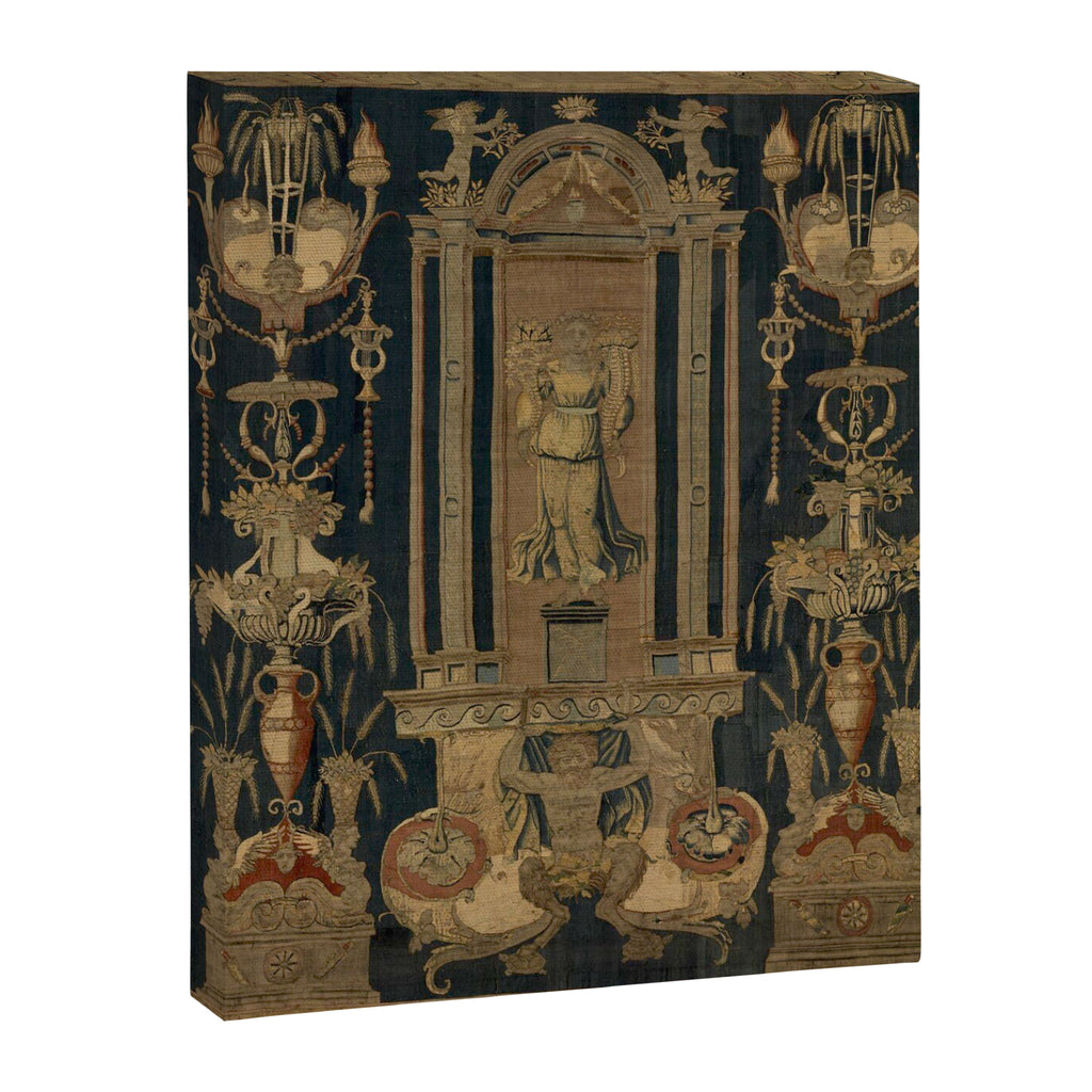 Antique 16th Century Goddess Ceres Grotesque Flemish Tapestry Canvas Print Gallery Image 6