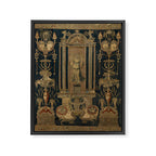 Antique 16th Century Goddess Ceres Grotesque Flemish Tapestry Framed Canvas Print Gallery Image 6