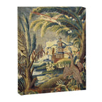 Antique 17th Century Flemish Chinoiserie Temple Landscape Tapestry Canvas Print Gallery Image 6