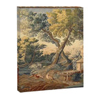 Antique 17th Century French Aubusson Verdure Garden Tapestry Canvas Print Gallery Image 6