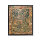 Antique 17th Century French Hunting Tapestry Framed Canvas Print Gallery Image 6