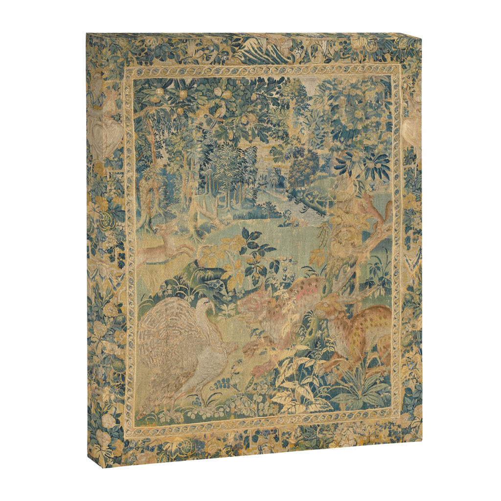 Antique 17th Century Gamepark French Aubusson Tapestry Canvas Print Gallery Image 6