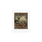 Antique 17th Century 'July' Louis XIV French Chateau Tapestry Art Print Gallery Image 1