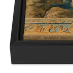 Antique 17th Century Mythological 'Diana and Her Nymphs' Tapestry Framed Canvas Print Gallery Image 3