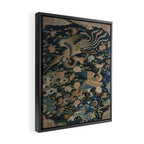 Antique 17th Century Phoenixes Chinese Qing Dynasty Tapestry Framed Canvas Print Gallery Image 2