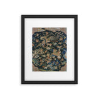 Antique 17th Century Phoenixes Chinese Qing Dynasty Tapestry Framed Art Print Gallery Image 5