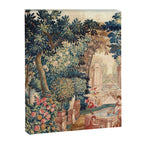 Antique 18th Century Allegory of Spring French Tapestry Canvas Print Gallery Image 6
