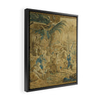 Antique 18th Century 'Chinese Fair' French Beauvais Tapestry Francois Boucher Framed Canvas Print Gallery Image 2