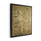 Antique 18th Century Chinoiserie Golden Garden Fresco 1740 Framed Canvas Print Gallery Image 2