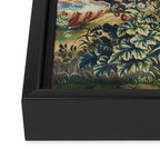 Antique 18th Century Flemish Mythological Hunting Tapestry Framed Canvas Print Gallery Image 3