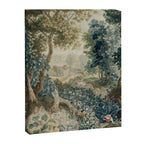 Antique 18th Century Flemish Verdure Tapestry Canvas Print Gallery Image 6
