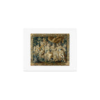 Antique 18th Century French Aubusson Cleopatra Banquet Tapestry  Art Print Gallery Image 1