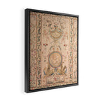 Antique 18th Century French Beauvais Grotesque Tapestry Framed Canvas Print Gallery Image 2