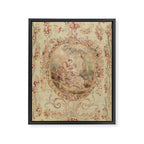 Antique 18th Century Louis XV Romantic Lovers French Beauvais Tapestry Framed Canvas Print Gallery Image 6
