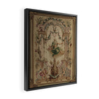Antique 18th Century 'Neptune' French Tapestry Framed Canvas Print Gallery Image 2